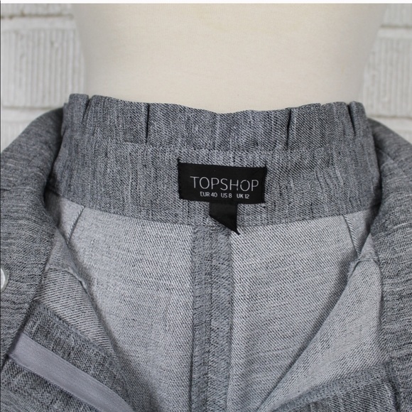 Top Shop High Waisted Ruffle Trousers - Picture 4 of 7